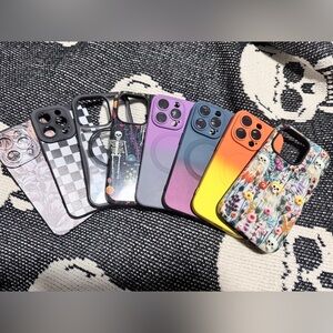 Colorful assortment of 15 pro cases lot